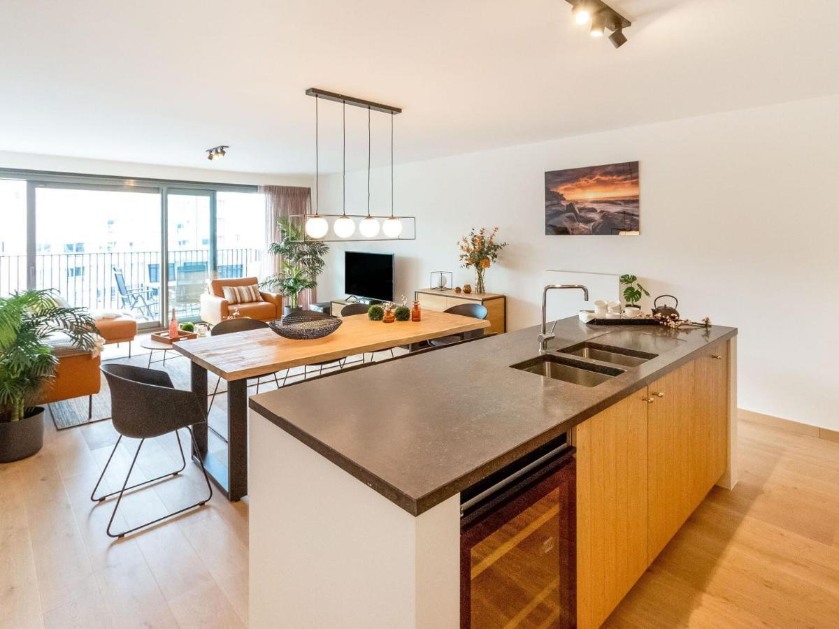 Luxurious Crystal Sea View Apartment With 2 Terraces オステンド エクステリア 写真
