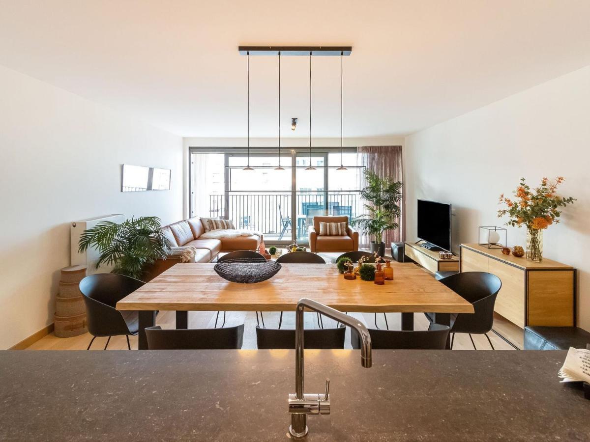 Luxurious Crystal Sea View Apartment With 2 Terraces オステンド エクステリア 写真